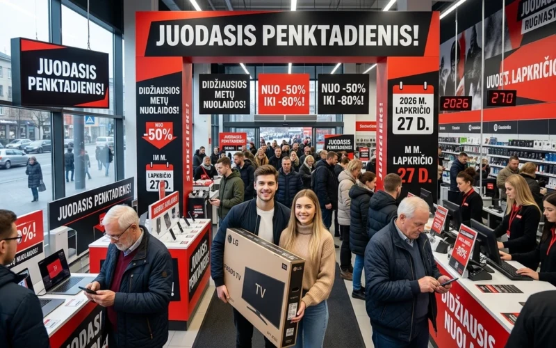 Juodojo penktadienio išpardavimai