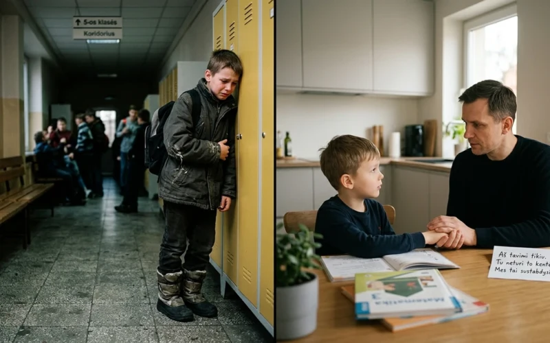 „Jei mokykloje muša – duok atgal“ - tai nėra geras sprendimas