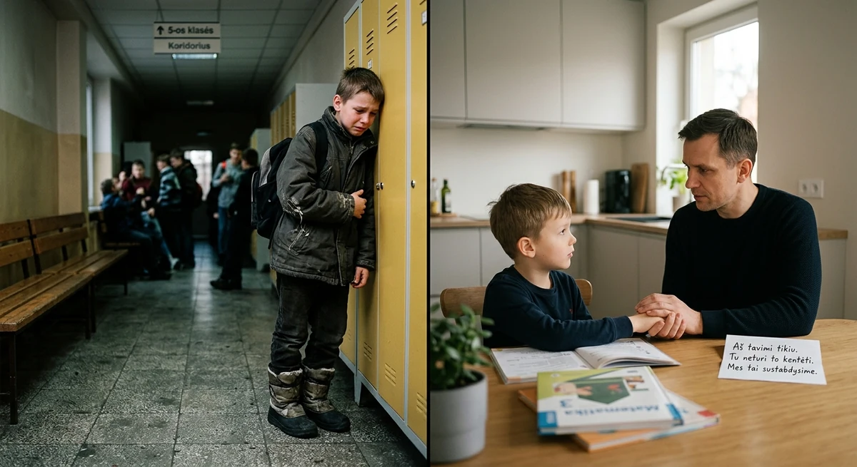 „Jei mokykloje muša – duok atgal“ - tai nėra geras sprendimas
