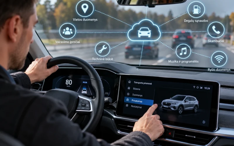 Išmanus automobilis ir privatumas