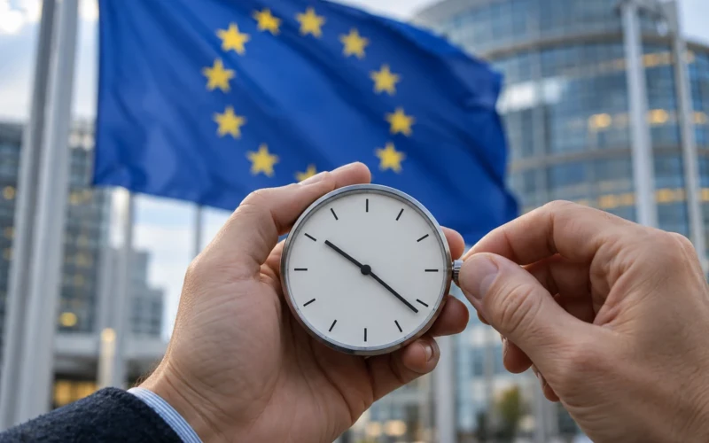 Europa nebenori sukinėti laikrodžių