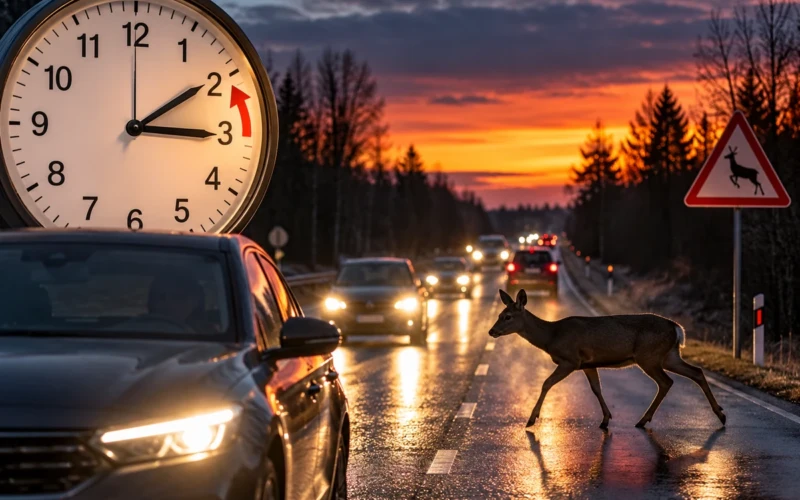 Tamsus paros metas po laikrodžių sukimo