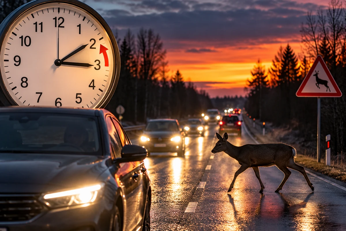 Tamsus paros metas po laikrodžių sukimo