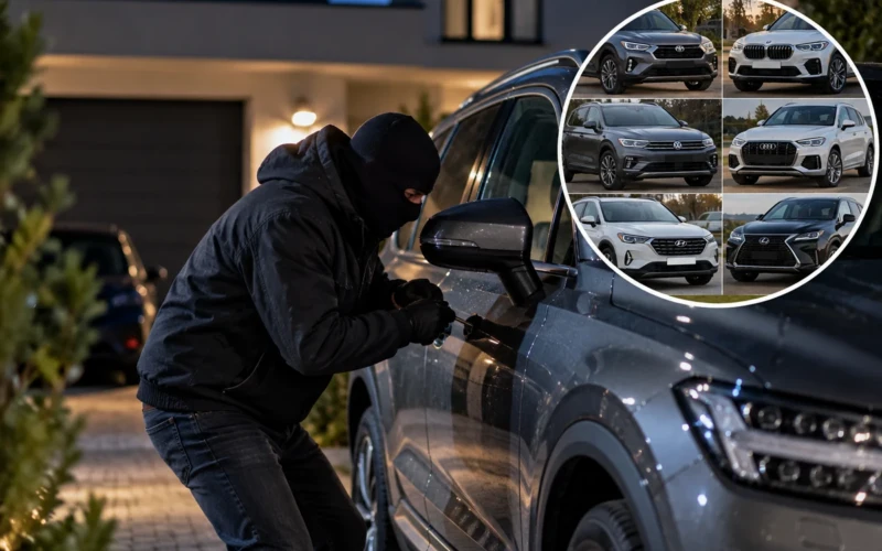 Šiuos automobilius vagys renkasi dažniausiai