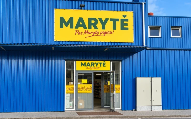 Nauja parduotuvė "Marytė"