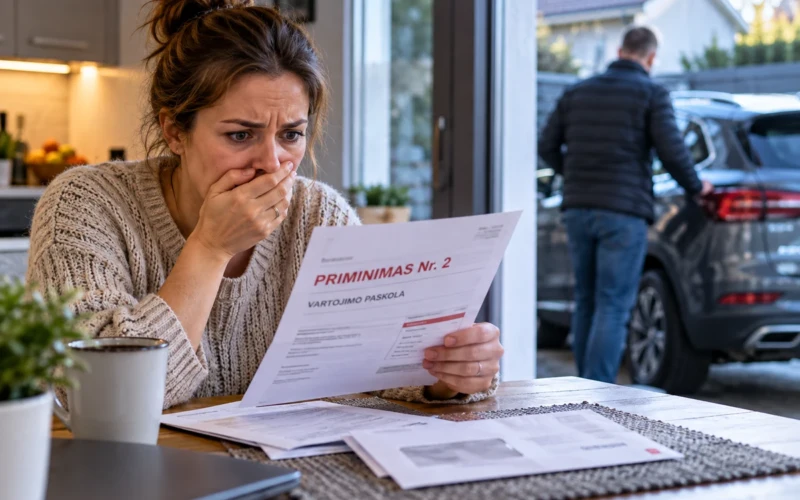 Netikėta vyro paskola nustebino žmoną