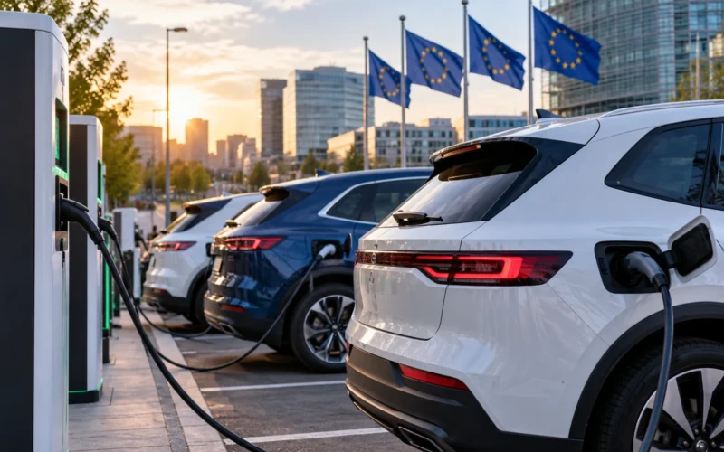 Kas trečias parduotas naujas automobilis jau elektrinis