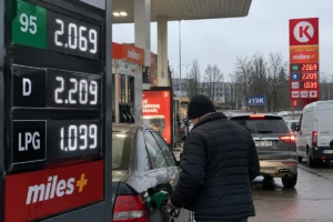 Degalų kainos tampa per didelės