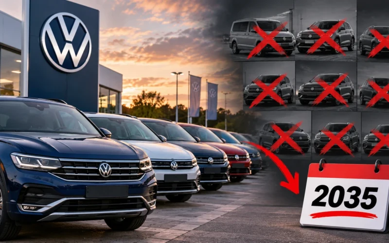 „Volkswagen“ gamoje neliks pusės modelių