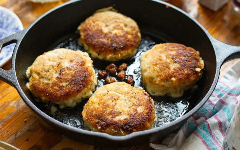 Likusią vakarykštę bulvių košę anksčiau išmesdavau: dabar iš jos kepu minkštus paplotėlius su sūriu