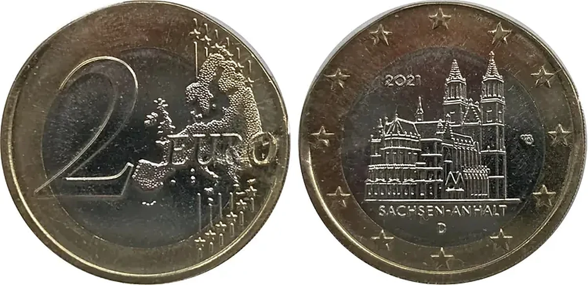 2 eurų proginė moneta