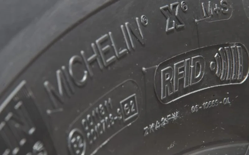 Michelin padangos su RFID