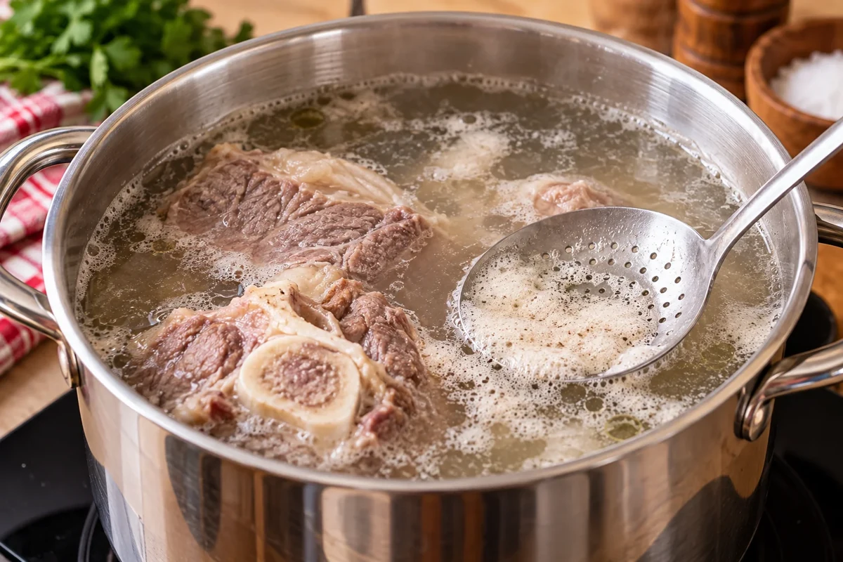 Naminės kopūstų sriubos gaminimas