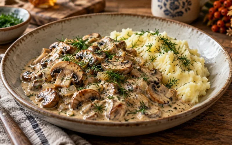 Grybų stroganovas