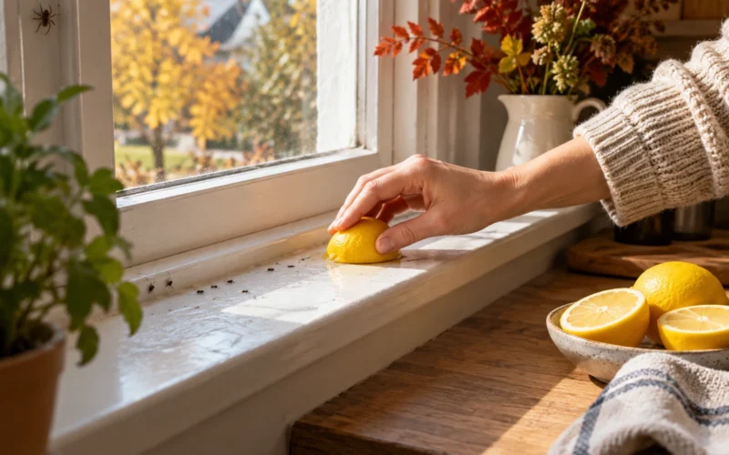 Kodėl spalio mėnesį rekomenduojama palanges trinti citrina