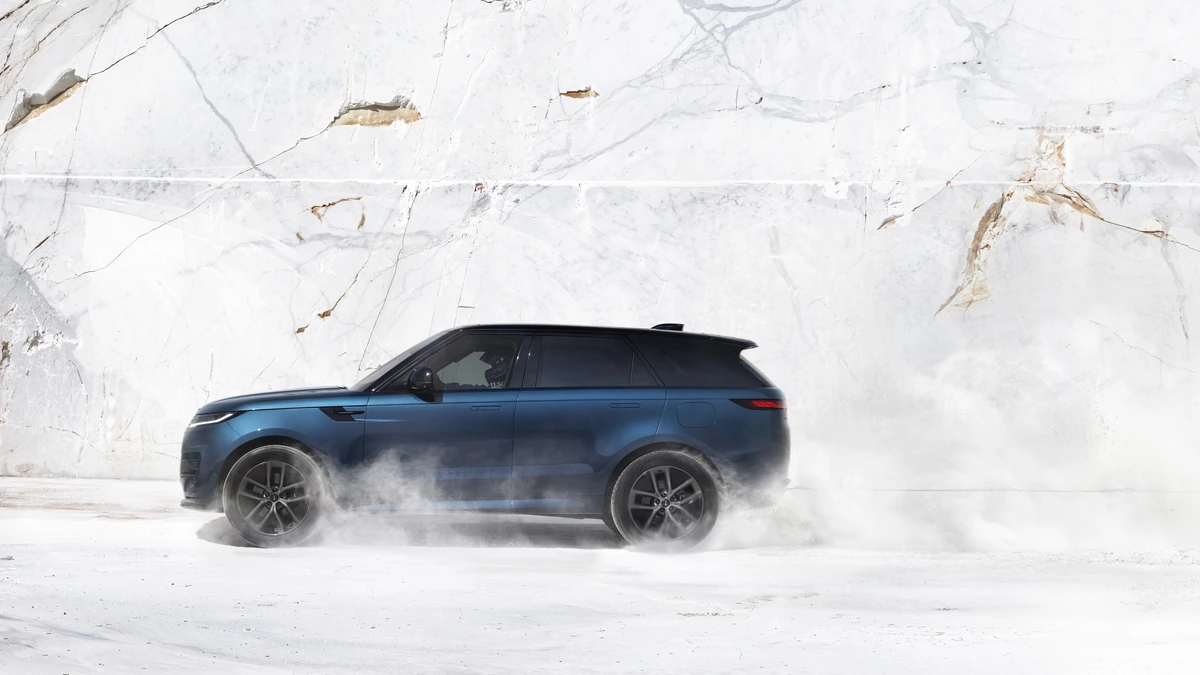 Naujas elektrinis „Range Rover Sport“