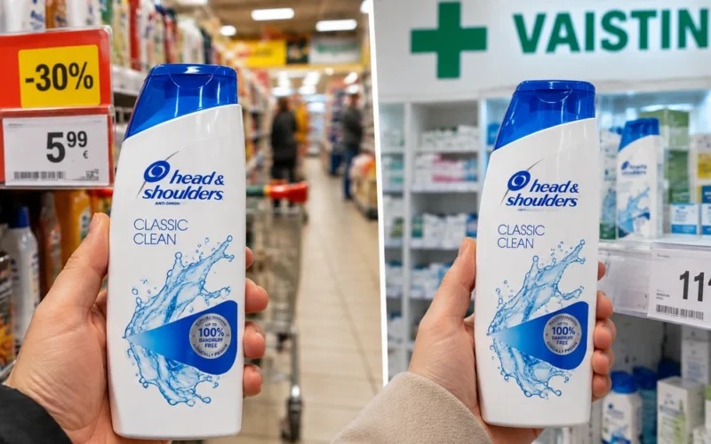 Tas pats šampūnas, bet dvigubai brangesnis