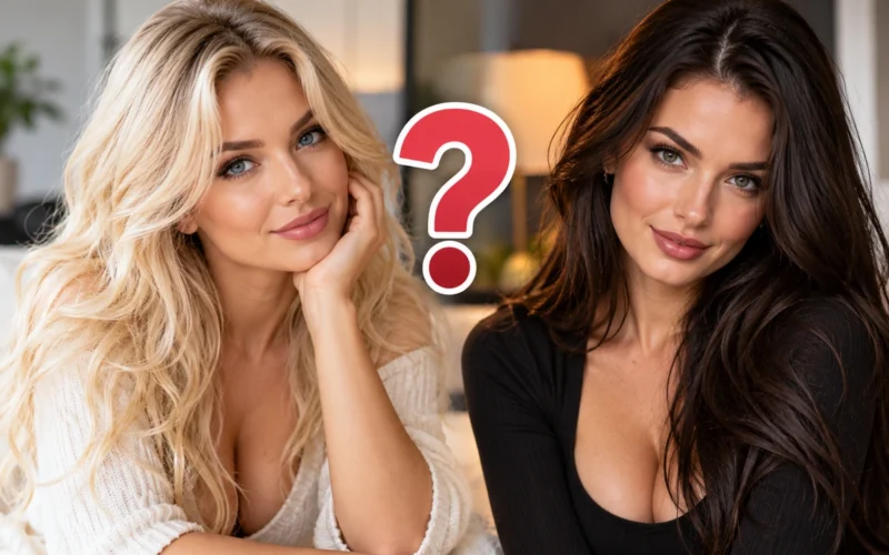 Kas patrauklesnės – blondinės ar brunetės