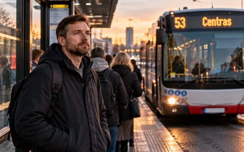 Mėnesį į darbą važinėjau autobusu, o ne automobiliu