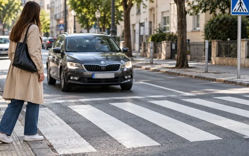 Gājējs pie gājēju pārejas: kad patiesībā jums ir jāapstājas? Šajā vietā autovadītāji bieži kļūdās