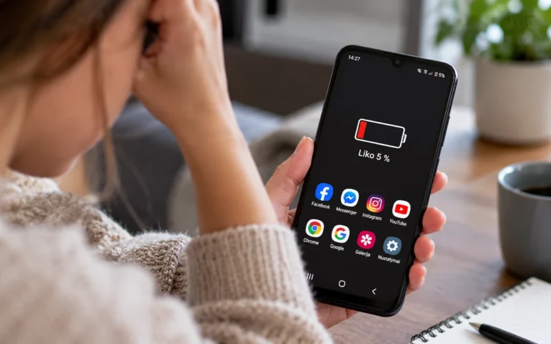 Telefonas pradėjo lėtėti