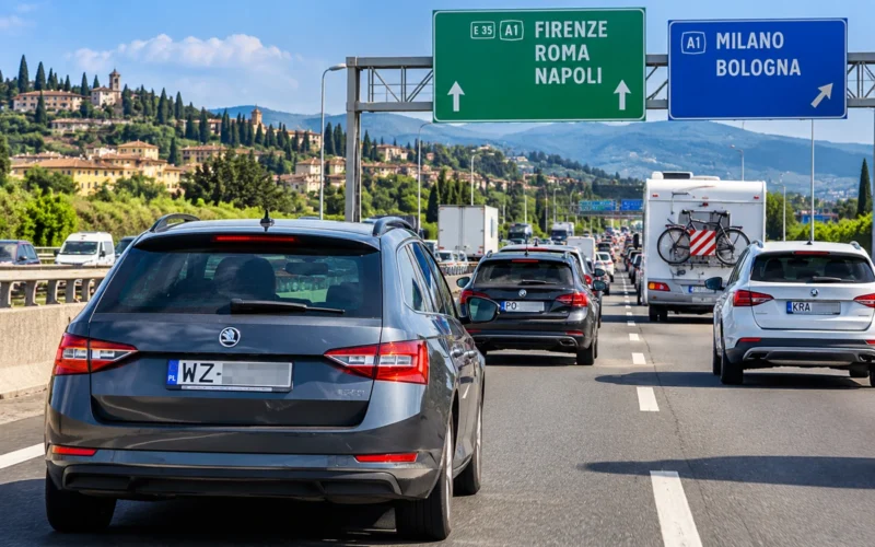 Automobiliai su lenkiškais numeriais