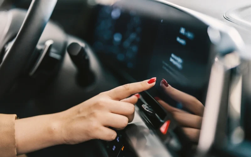 Liečiami ekranai automobiliuose