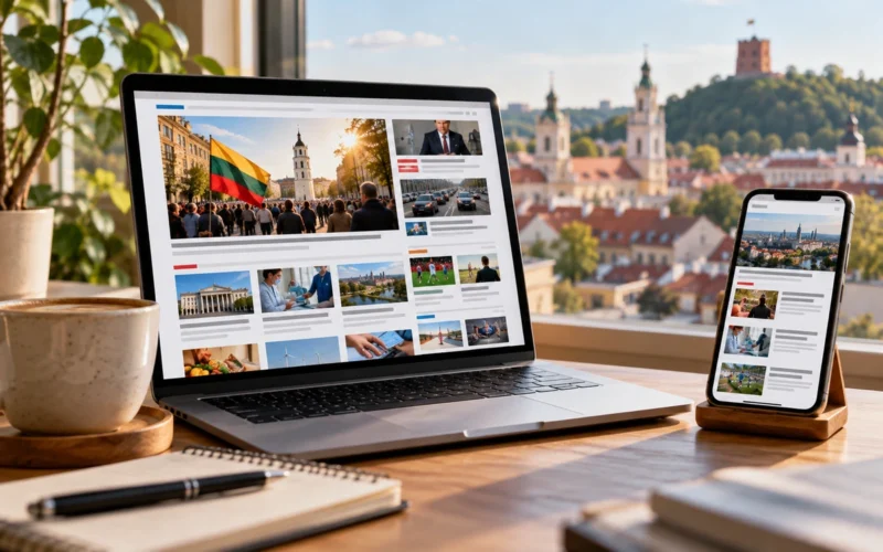 Populiariausi naujienų portalai Lietuvoje