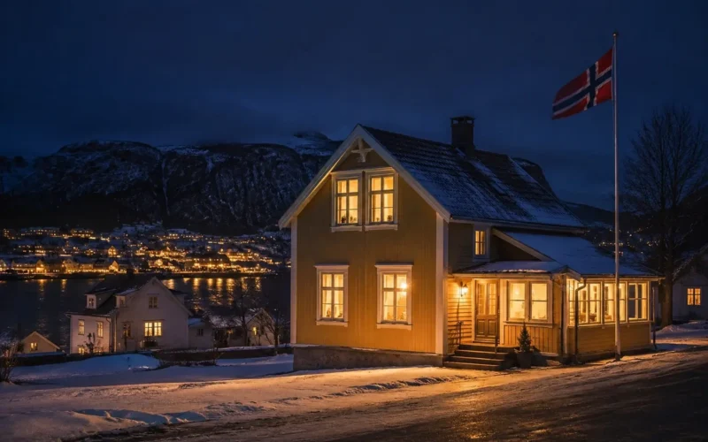 Įžiebtos šviesos Norvegijoje
