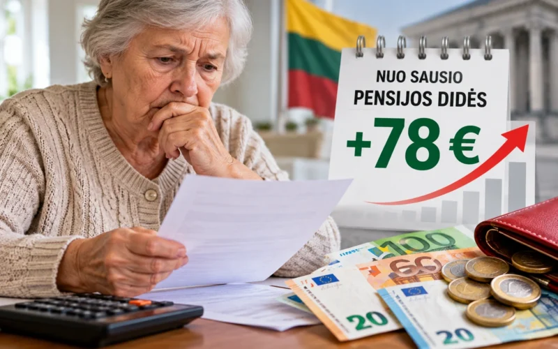 Didės pensijos