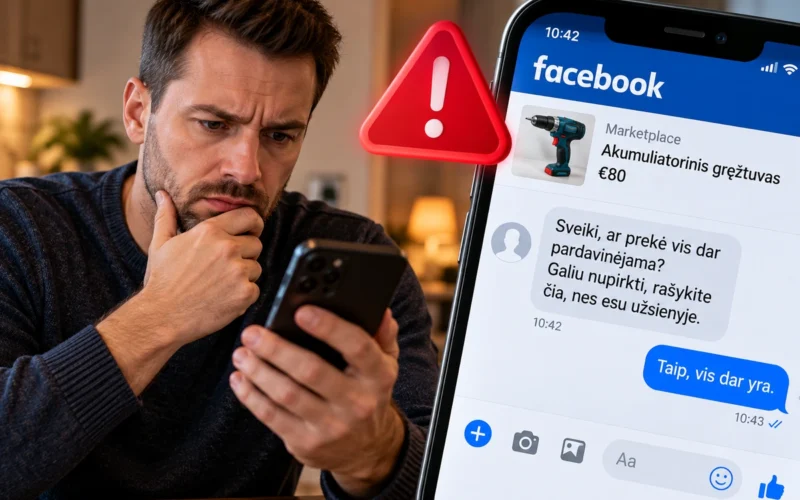 Nauja sukčiavimo banga per "Fecebook"