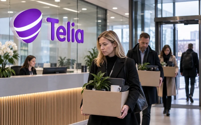 Telia atleidžia darbuotojus