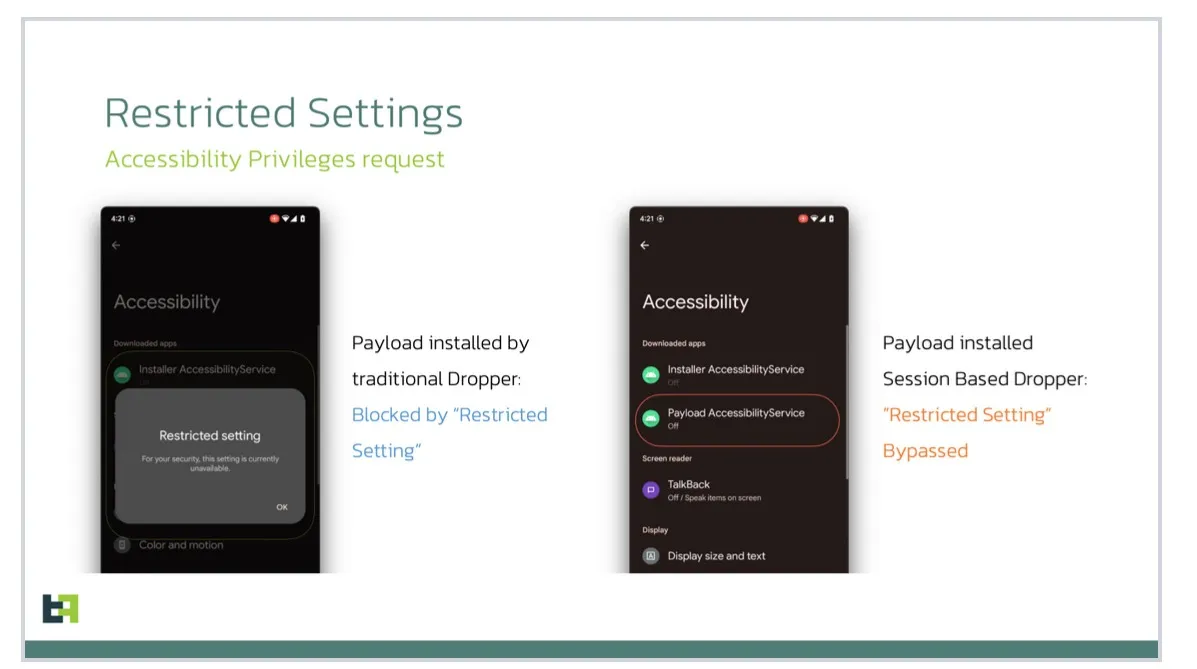 Accessibility Android Block / csk.gov.in nuotr.