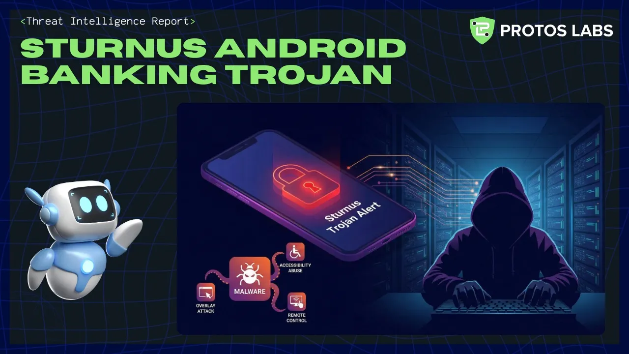 Android virusas STURNUS