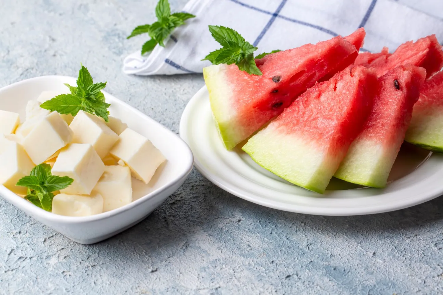 Arbūzas ir feta