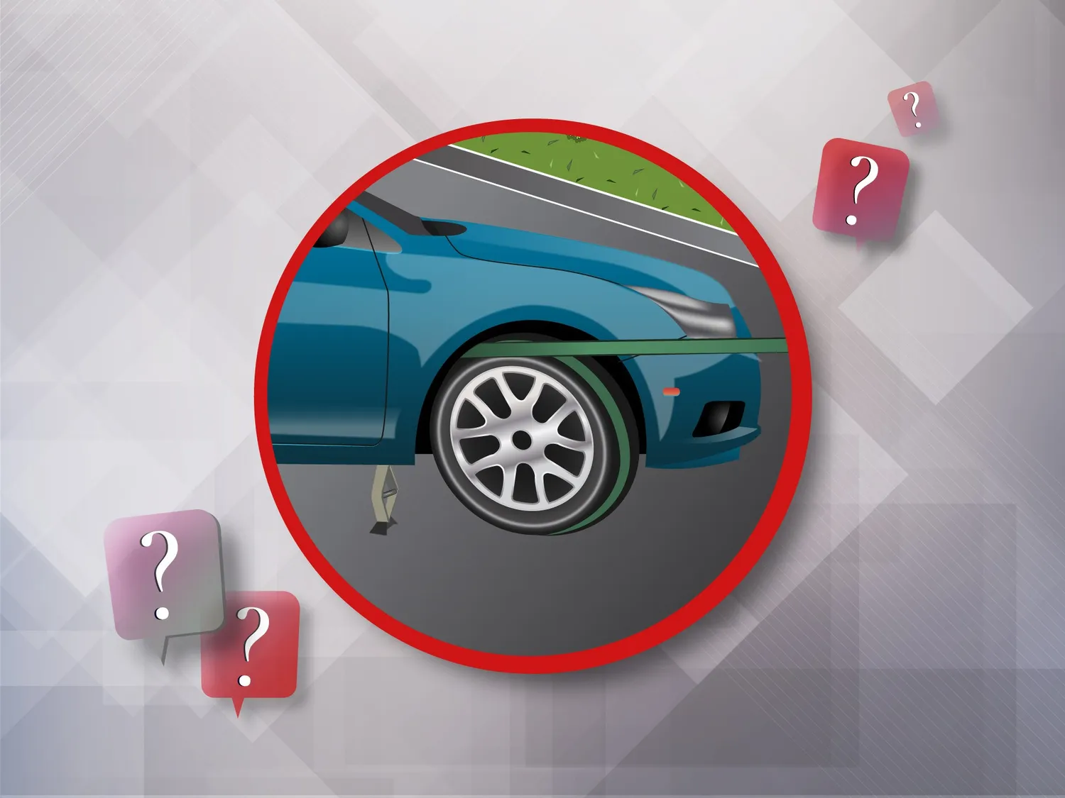 Automobilio užvedimas sukant ratą virve