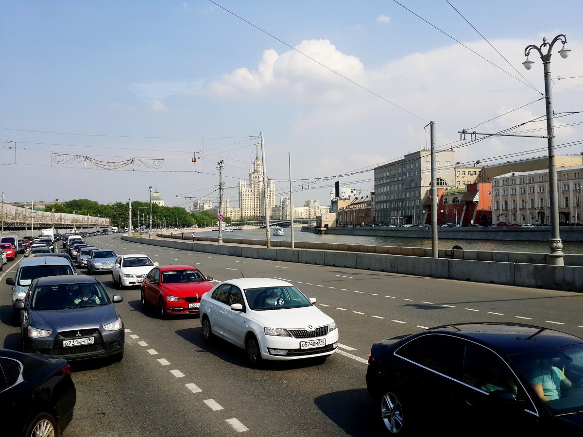 Automobilių eismas Maskvoje