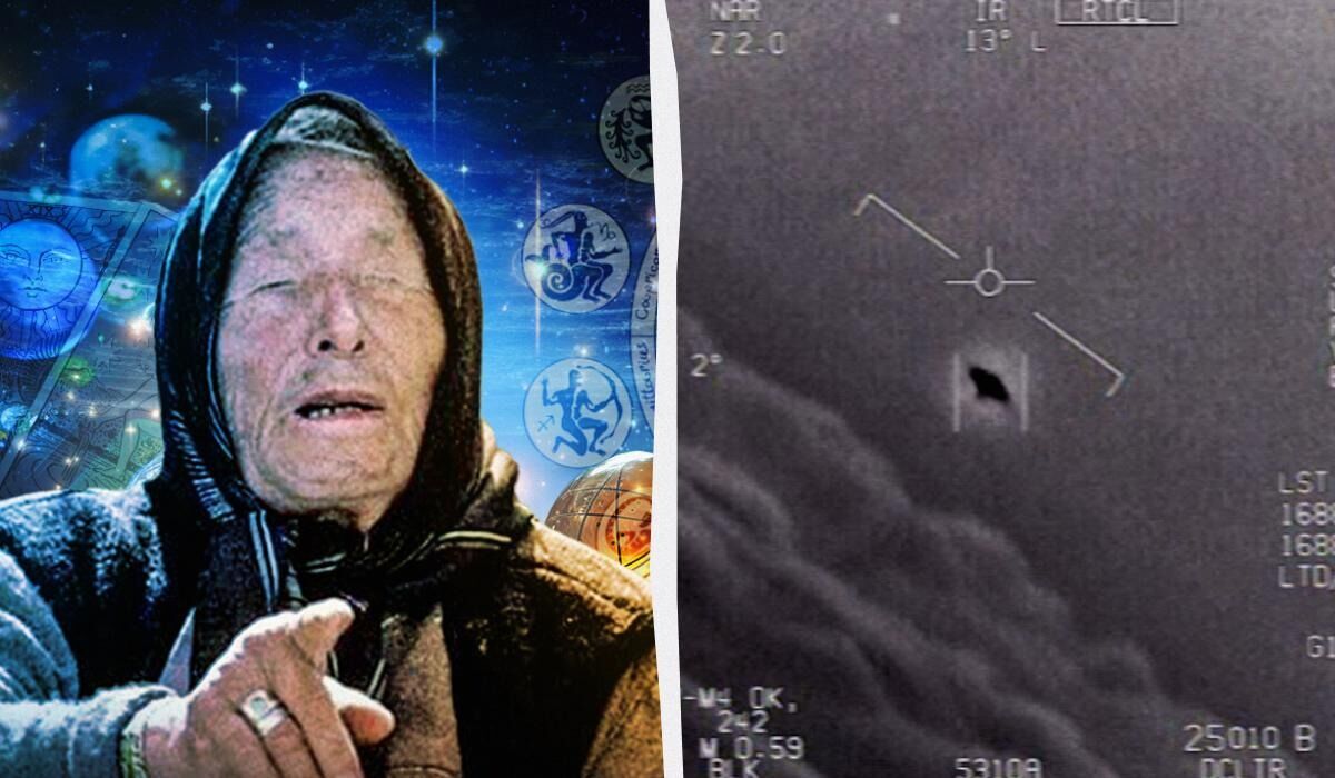 Baba Vanga ir NSO / Unian koliažas