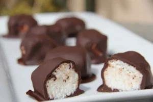 Bananų ir kokosų kamuoliukai