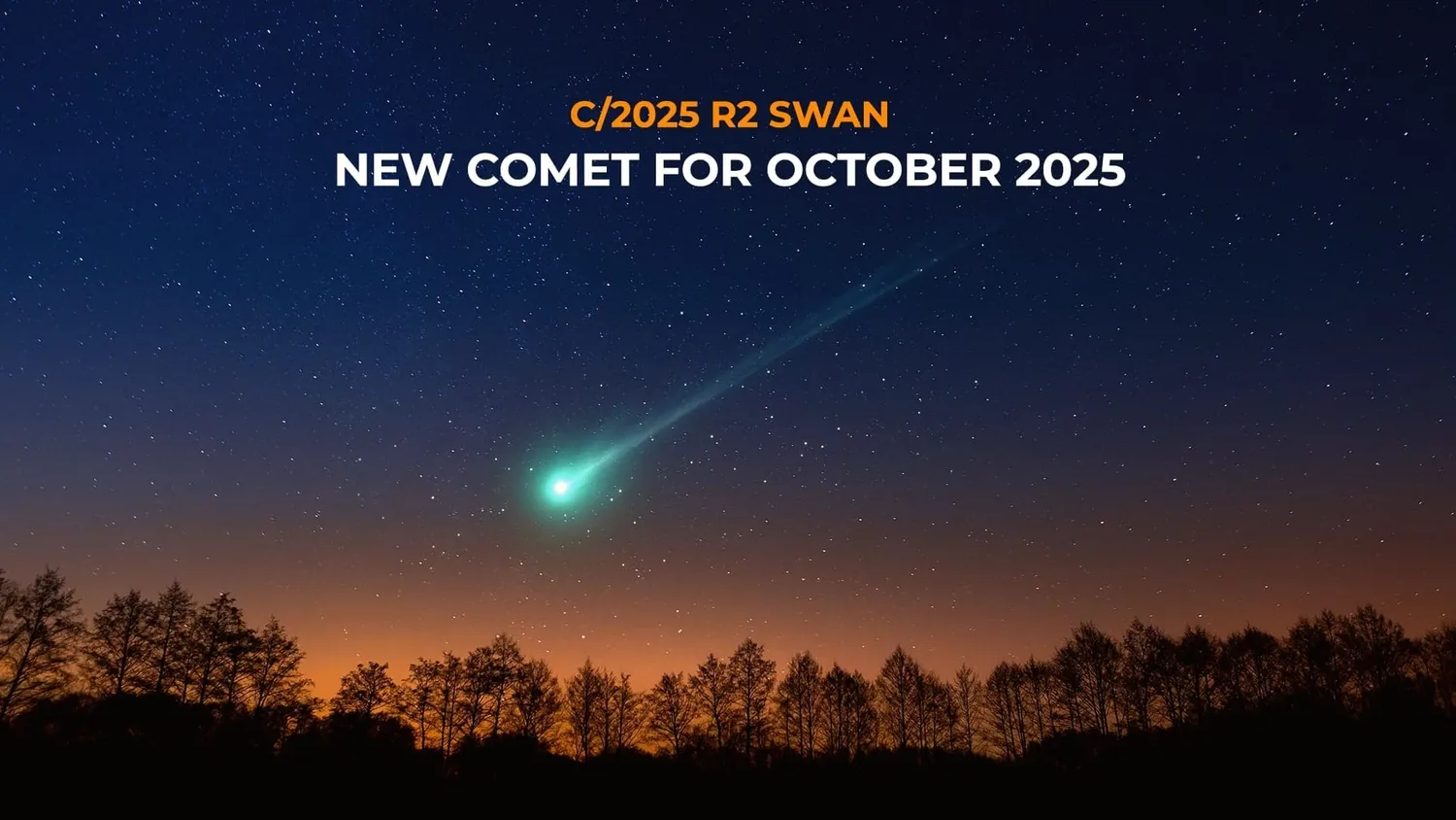 C/2025 R2 (SWAN) / starwalk.space nuotr.