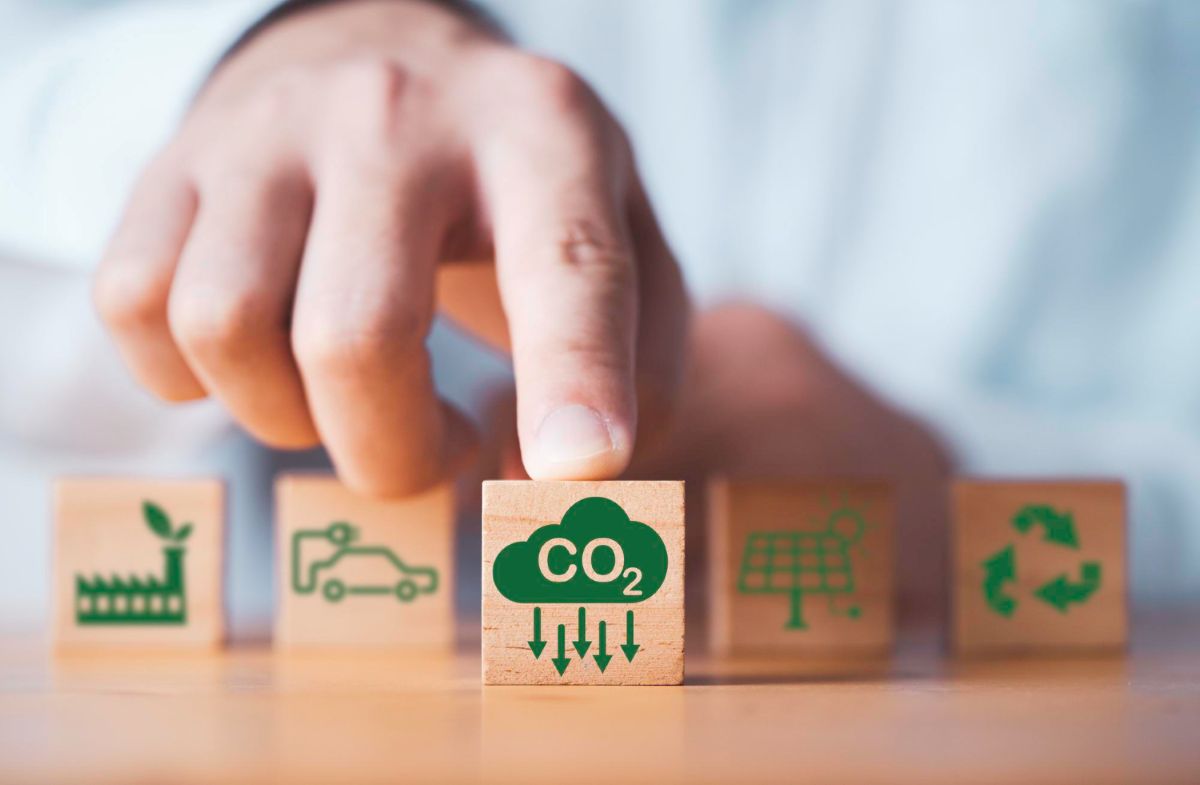 CO2 mažinimas