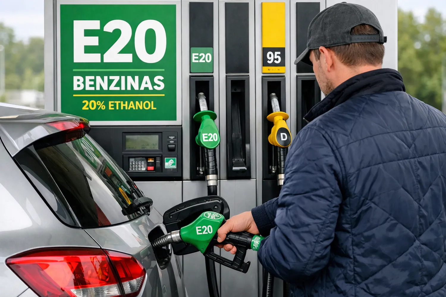 Degalai E20 / DI nuotr.