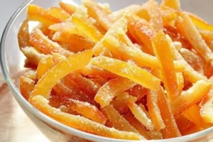 Cukruotos apelsinų žievelės