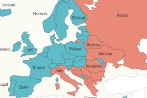 Demografinis žemėlapis / Ekrano kopija