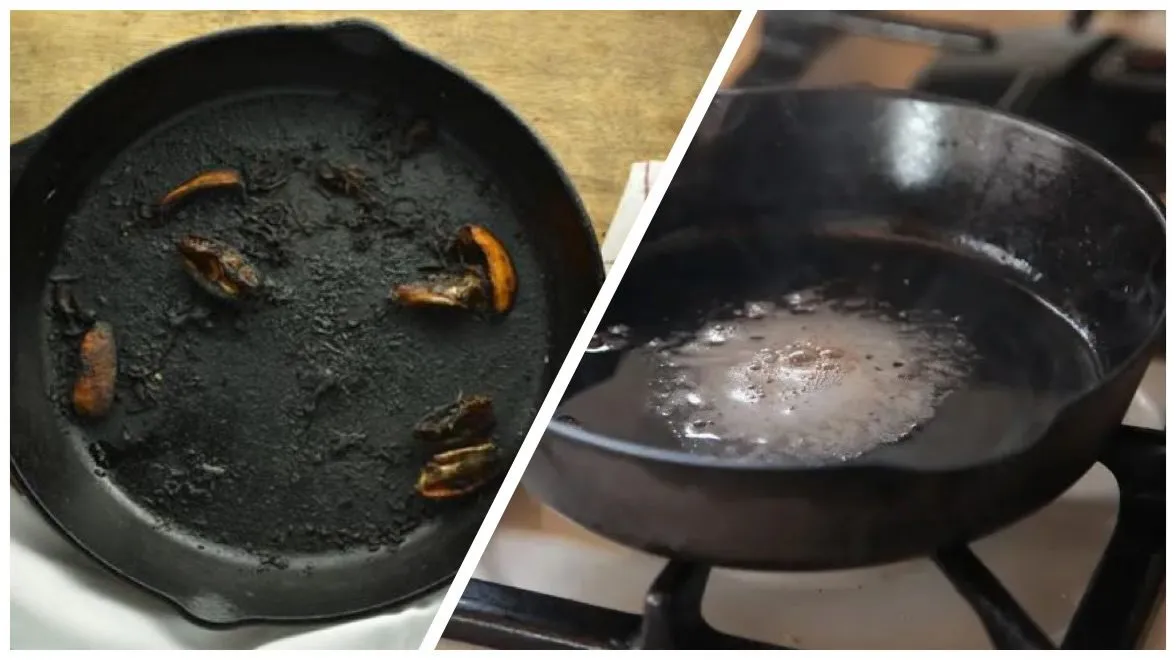 Ekspertai papasakojo, kaip išvalyti keptuvę nuo senų anglies nuosėdų