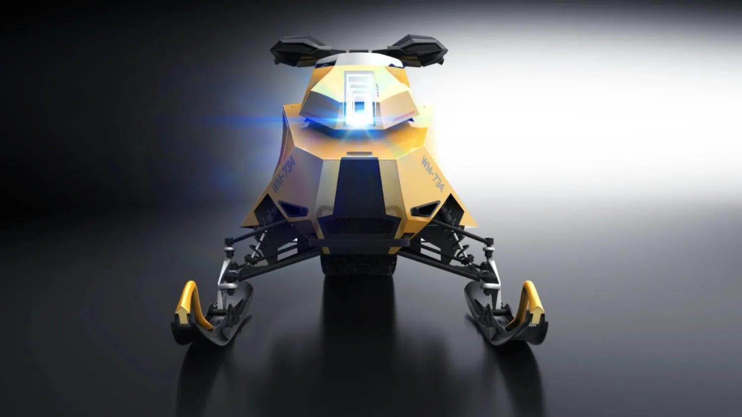 Futuristinis motociklas: Jan Bujnak, „Behance“