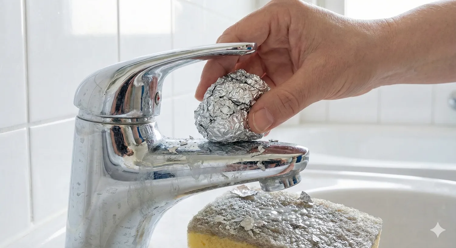 Folija padės nuvalyti maišytuvą / DI nuotr.