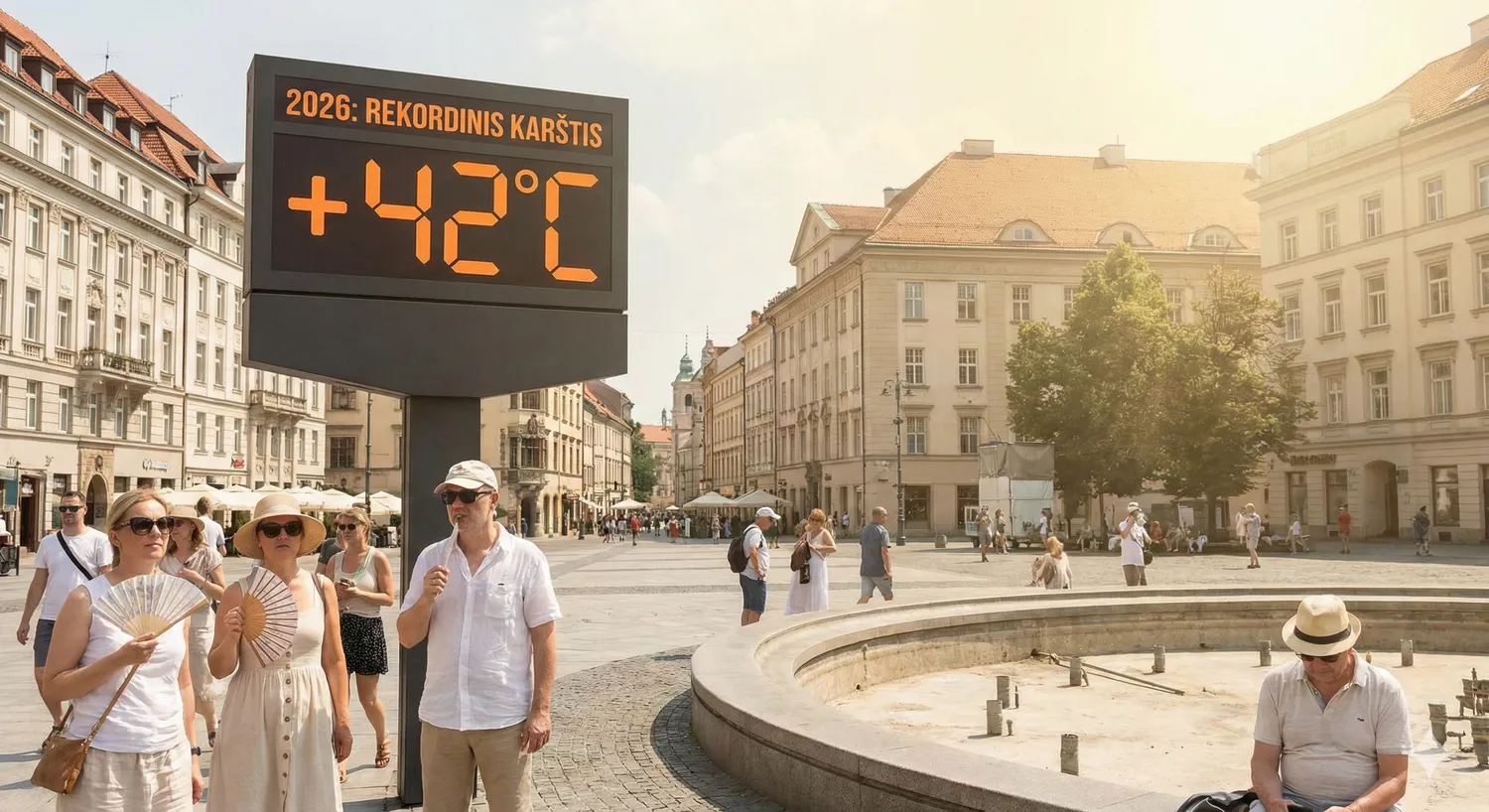 Europos laukia karšta vasara / DI nuotr.