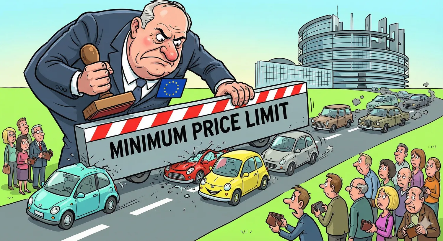 Pigūs elektromobiliai gali baigtis / DI nuotr.