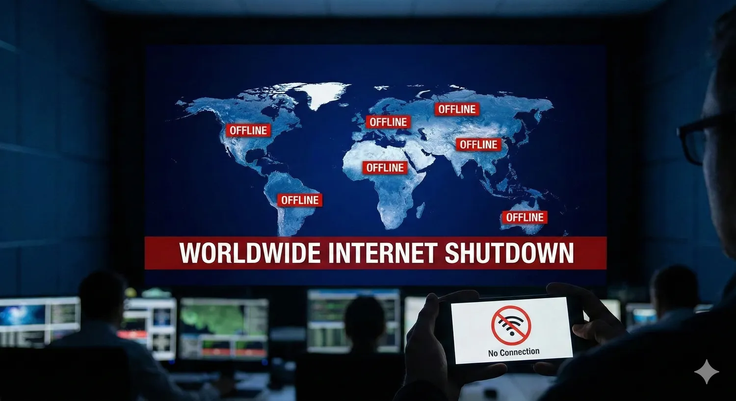 Pasaulinis interneto išjungimas